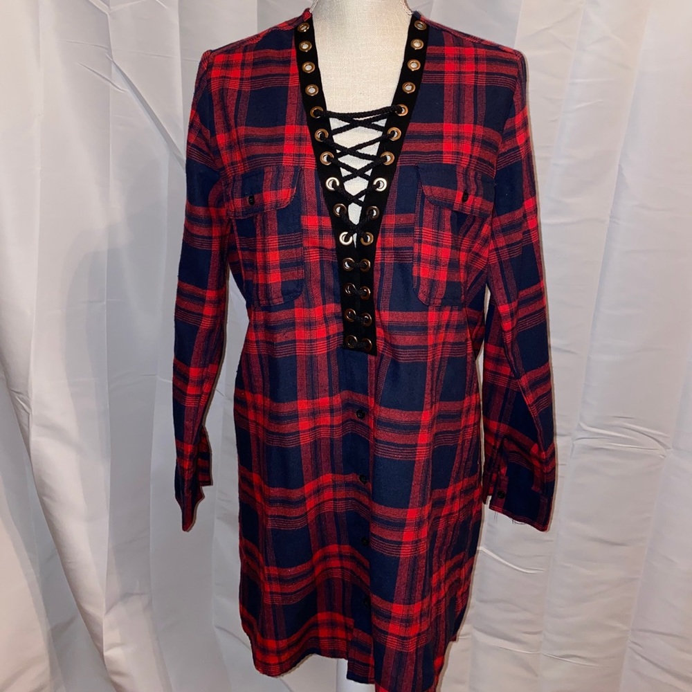 Forever 21 flannel dress